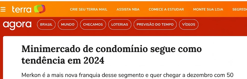 Notícia Terra - Minimercado