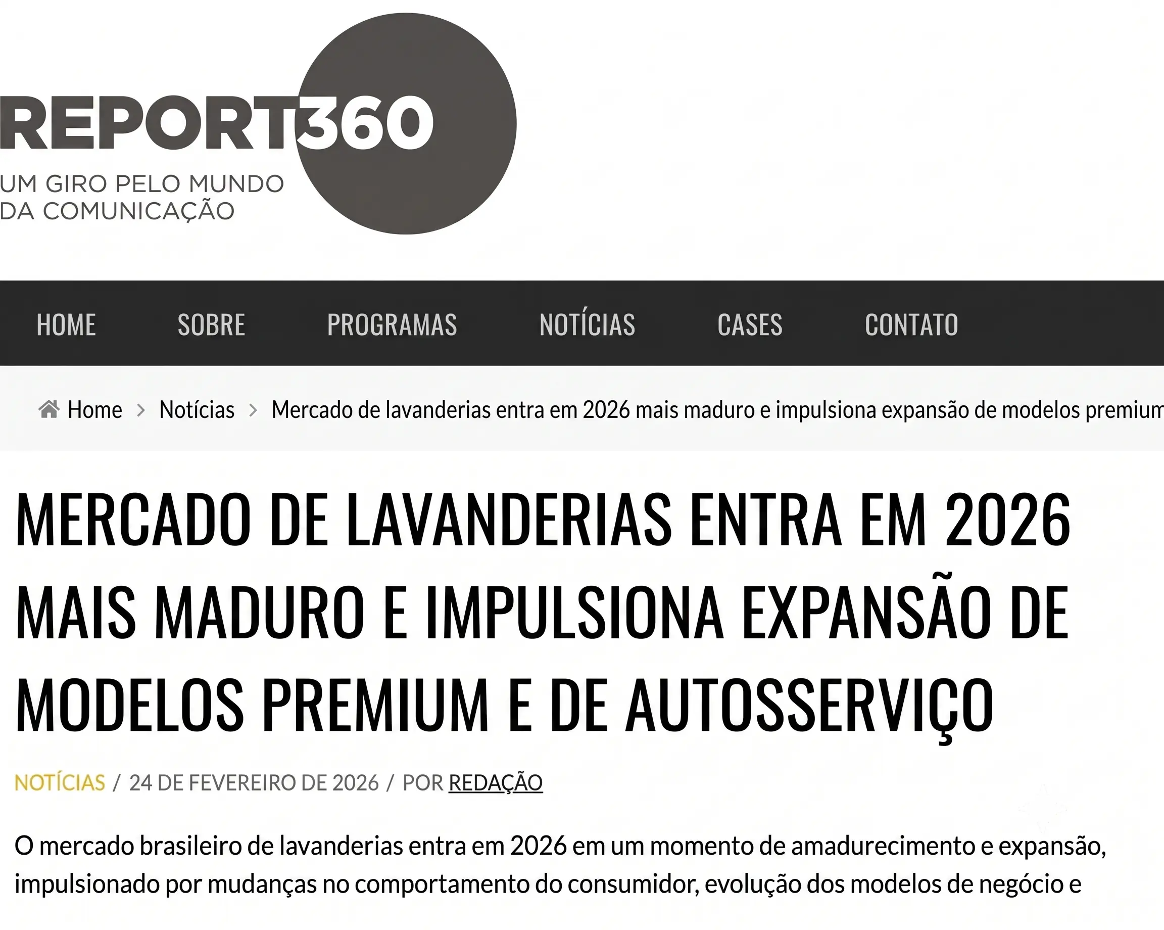 Notícia Report360